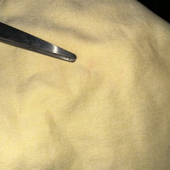 Polo Ralph Lauren Mens 17 1/2-33 Yellow Yarmouth Cotton Oxford Button Down Shirt - Picture 8 of 8